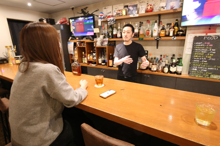 アットホームな店内