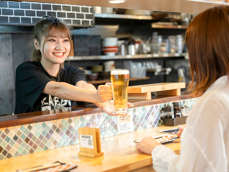 店舗が多いから楽しい仲間がいっぱい