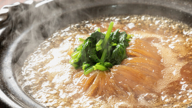 源泉されたフカヒレは絶品です♪