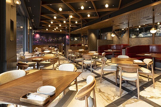 近代的な雰囲気をもつ空間