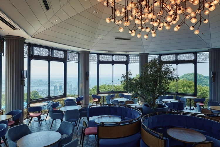 ドライハーブをイメージしたシャンデリア