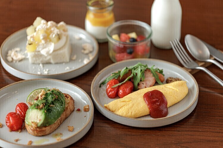 ラグジュアリーホテルで美味しい料理を提供