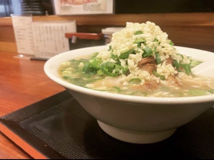 自慢のにんにくラーメン！！