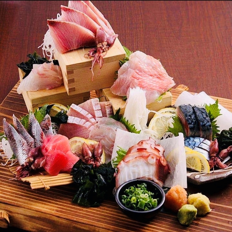 新鮮な魚が自慢のお店