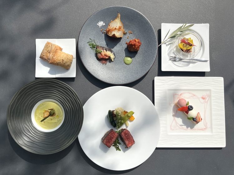 季節に応じた限定ランチコースをご用意