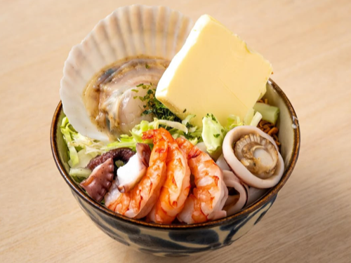 新鮮な海の幸が、鉄板を奏でます🦑