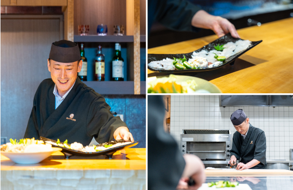 料理人としての醍醐味に溢れた調理場