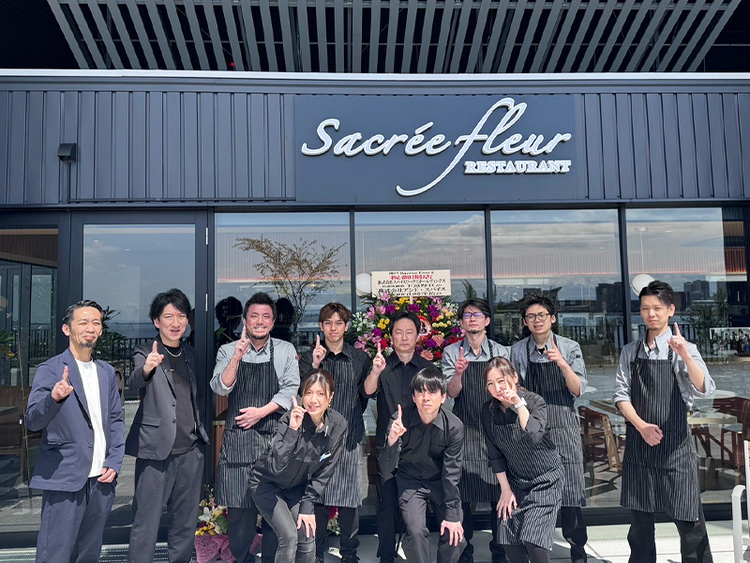チームでつくる、神戸サクレフルールの一日