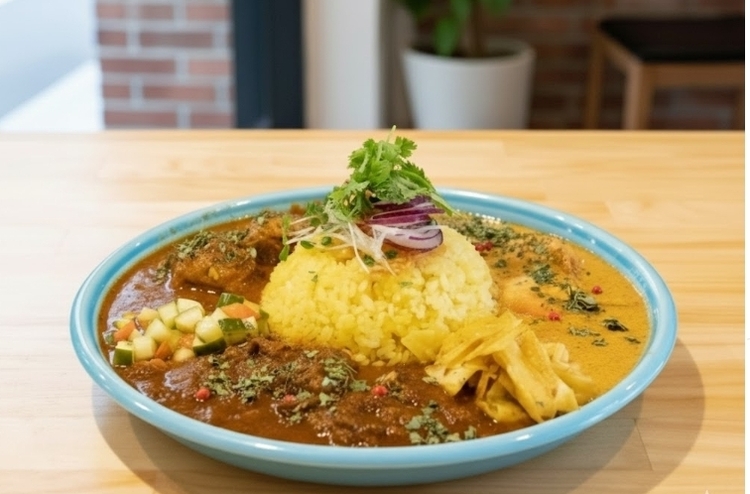 漢方の知識とスパイス哲学が融合するカレー