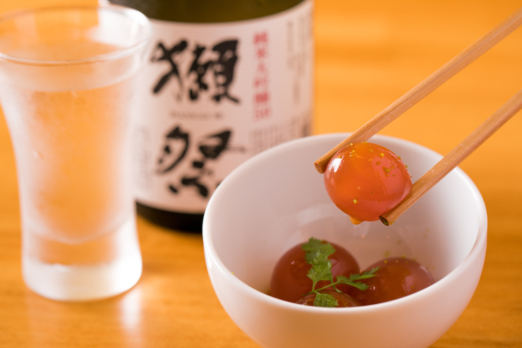 おいしい日本酒と。