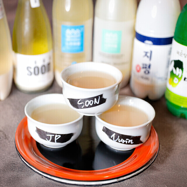 韓国のお酒も豊富！自然と詳しくなります