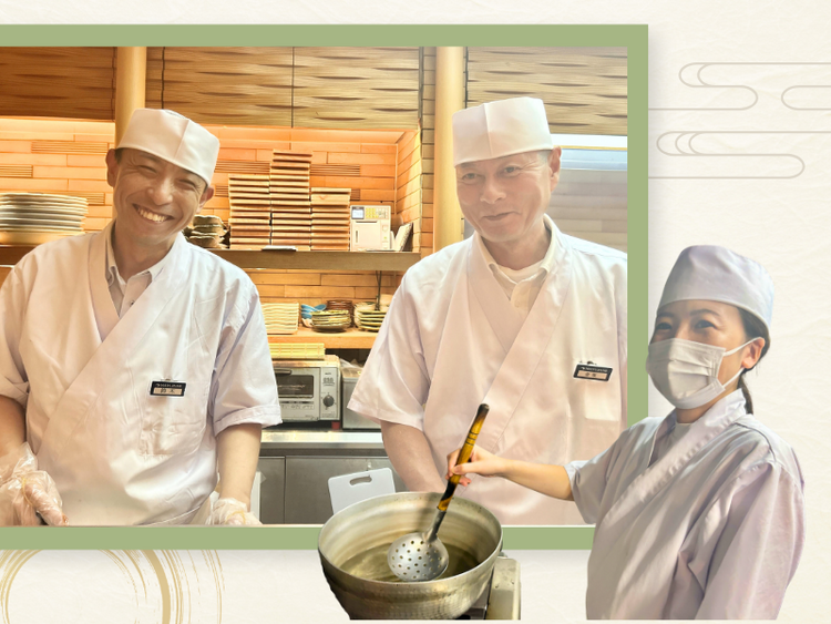 職人技を習得し、プロの料理人として活躍