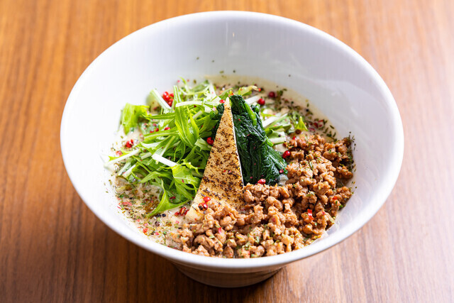 大人気のヴィーガンらーめん