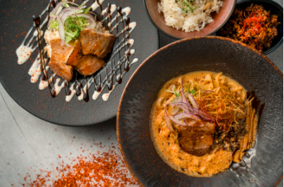 新感覚★ラーメン×フレンチを味わえる🍜