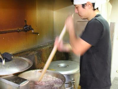 お店で作る手作りスープです