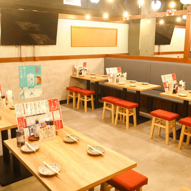 店内は親しみやすさを意識しています