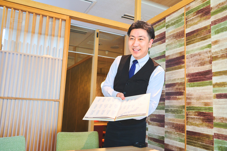 落ち着いた個室空間で丁寧な接客を磨けます