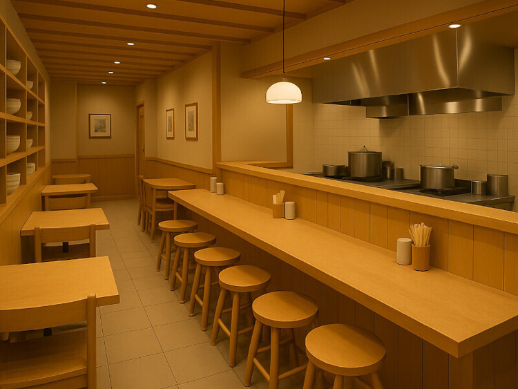 和テイストの綺麗な店内で働ける♪