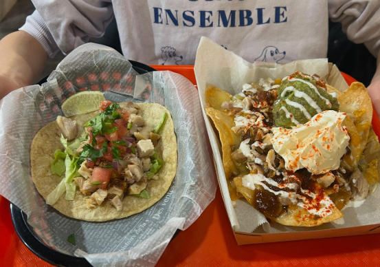 ナチョスとタコス☆ボリュームたっぷり♪