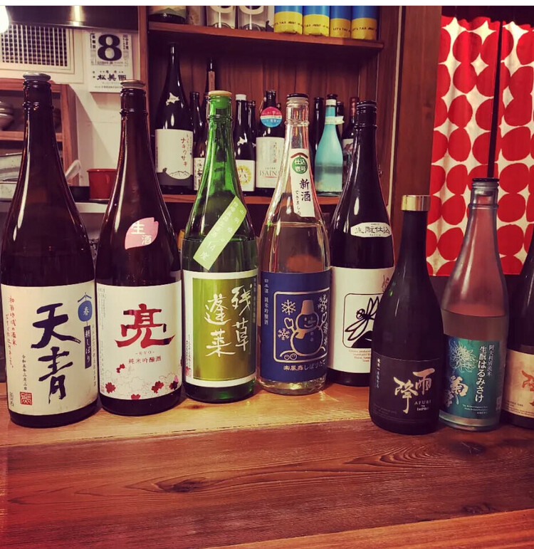 美味しい神奈川の地酒をそろえています！