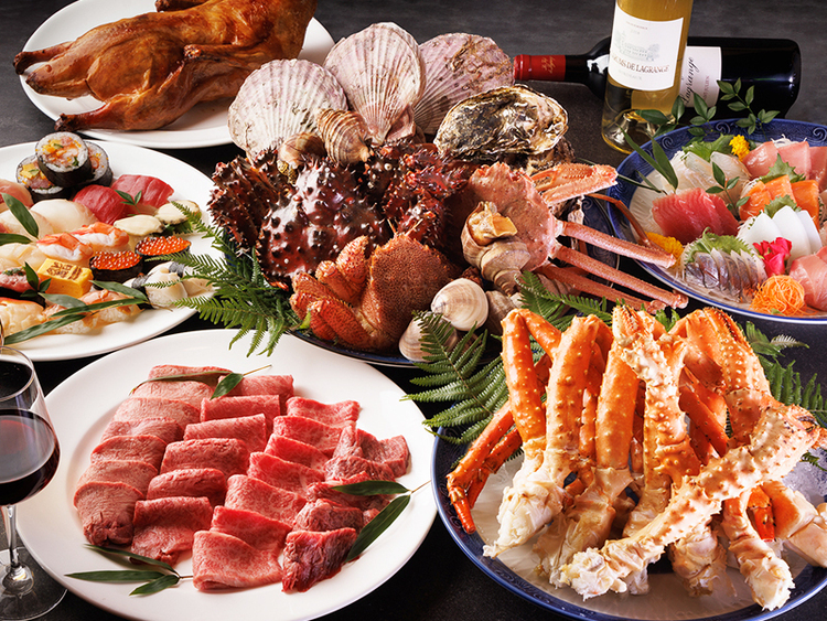 鮮度抜群の魚介やこだわりの食材を使用◎