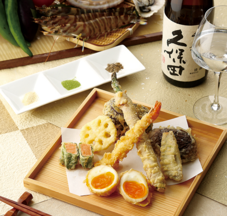天ぷらと創作和食を基礎から学べます