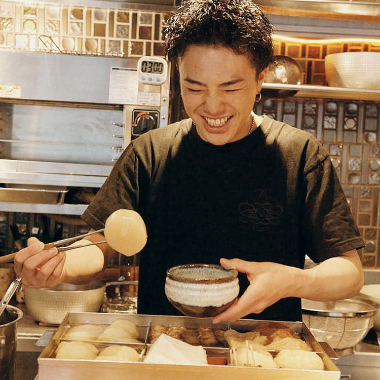 カウンターから見える調理風景です!