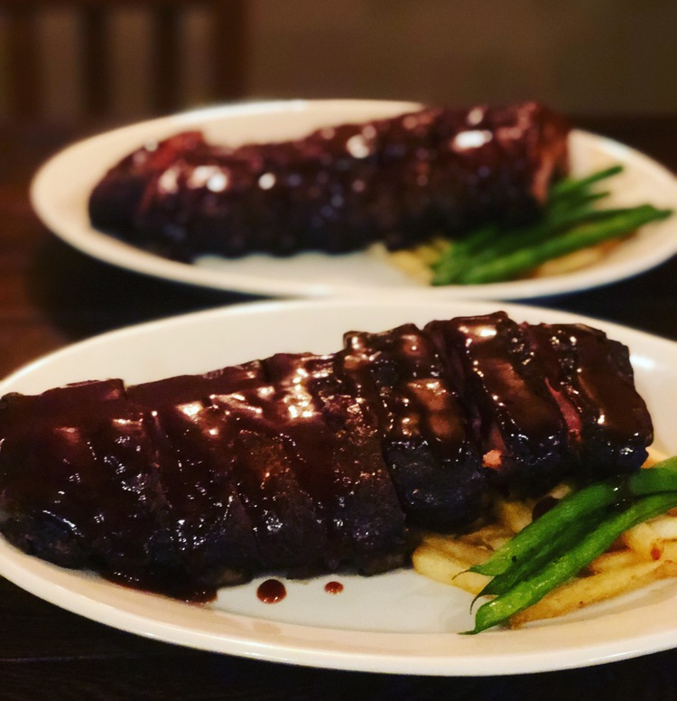 6時間かけたポークリブ