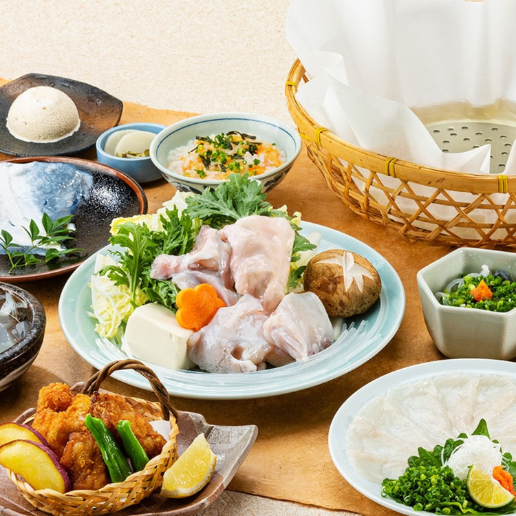 ふぐ料理の技術を学べる環境です