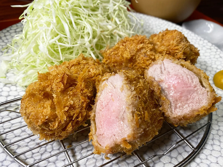 希少なブランド豚を使用した拘りのとんかつ