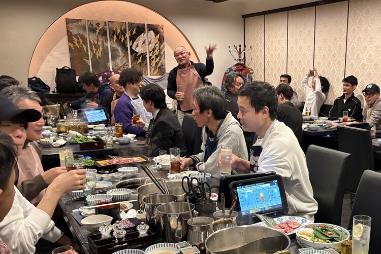 新年会も開催♪