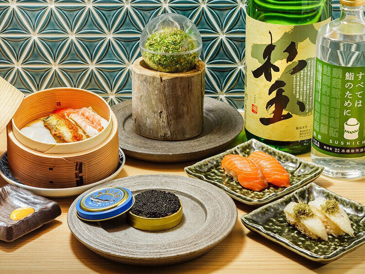 寿司をはじめとした様々な料理