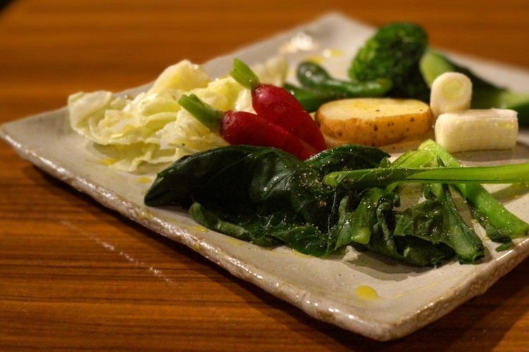 練馬野菜のサラダ