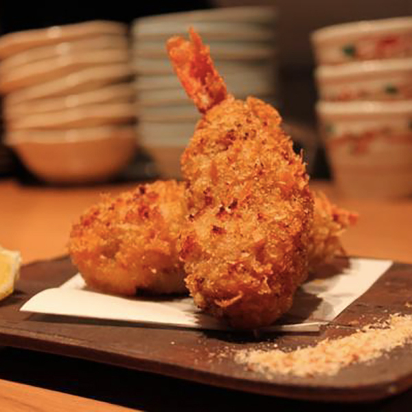 名物　海老まるごと入りメンチカツ！！