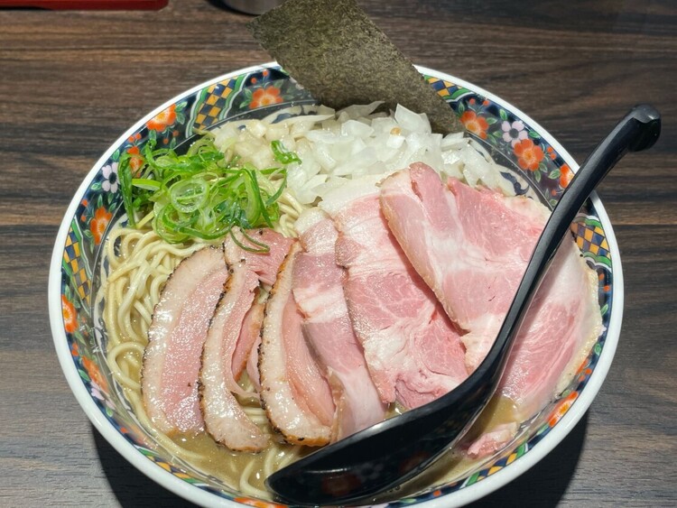 看板メニュー☆チャーシュー濃厚中華そば