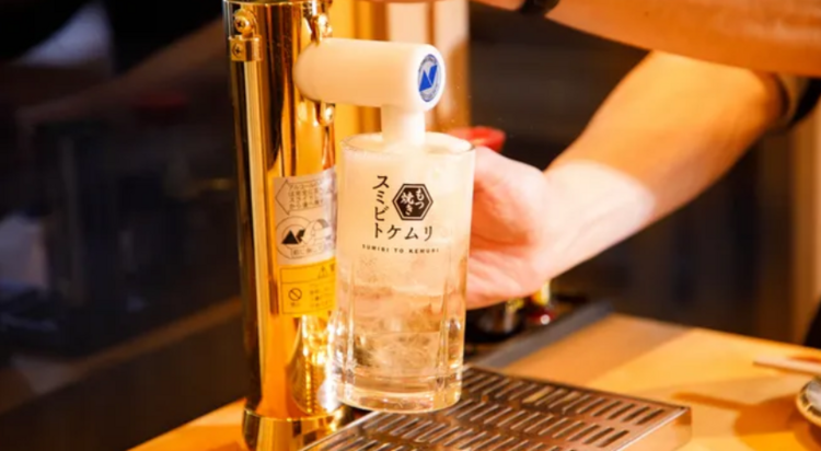 卓上ハイボール設置！