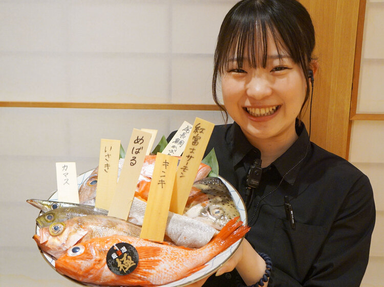 大宮市場から届く鮮魚