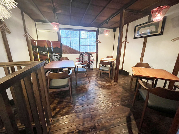 古民家改装！落ち着いた店内です！