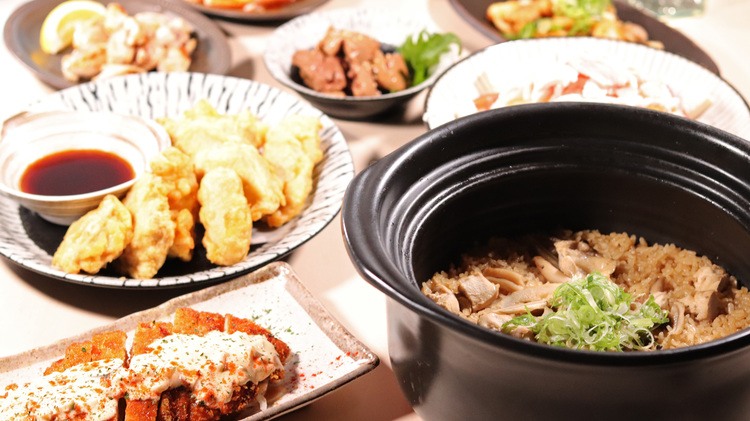 地鶏にこだわった数々の逸品