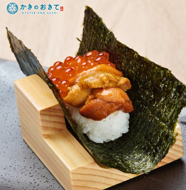 あて寿司は見た目も味も抜群です♪