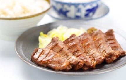 人気の牛たん定食