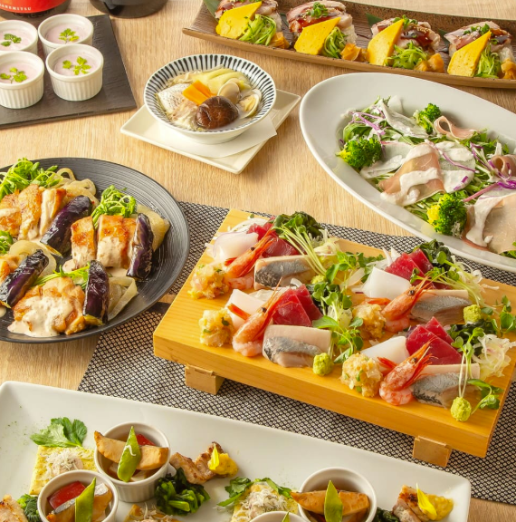 鮮魚と和食を実践で学べる環境