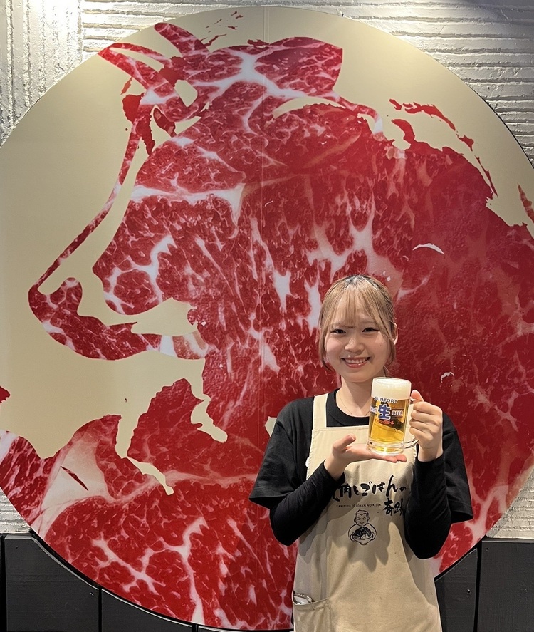 エネルギッシュな接客も人気の秘訣