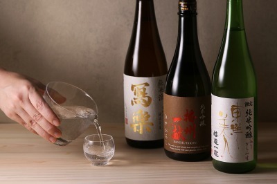 作り手の想いが詰まった日本酒もご用意