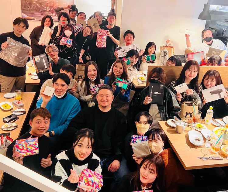 定期的に社員でイベント集まってます！