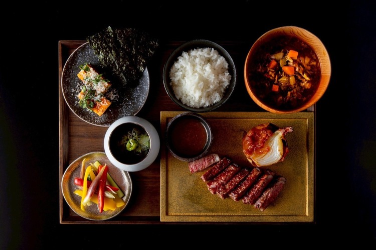 九州産和牛ステーキ御膳