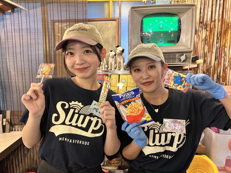 アルバイトも明るいメンバーばかり♪