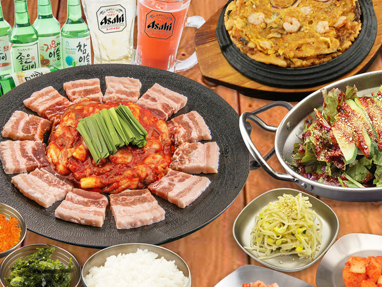 本場感あふれる◎韓国メニューが自慢