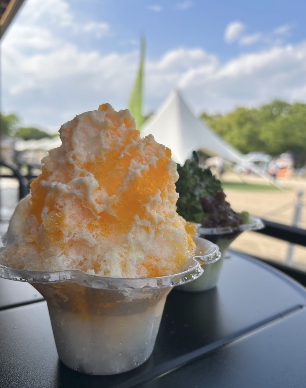 かき氷など季節に合わせたメニューも提供♪