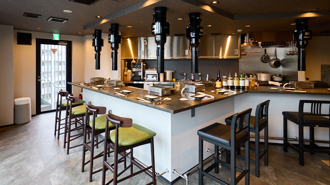 カウンタースタイルの上質な空間※イメージ